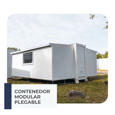 Contenedor modular plegable